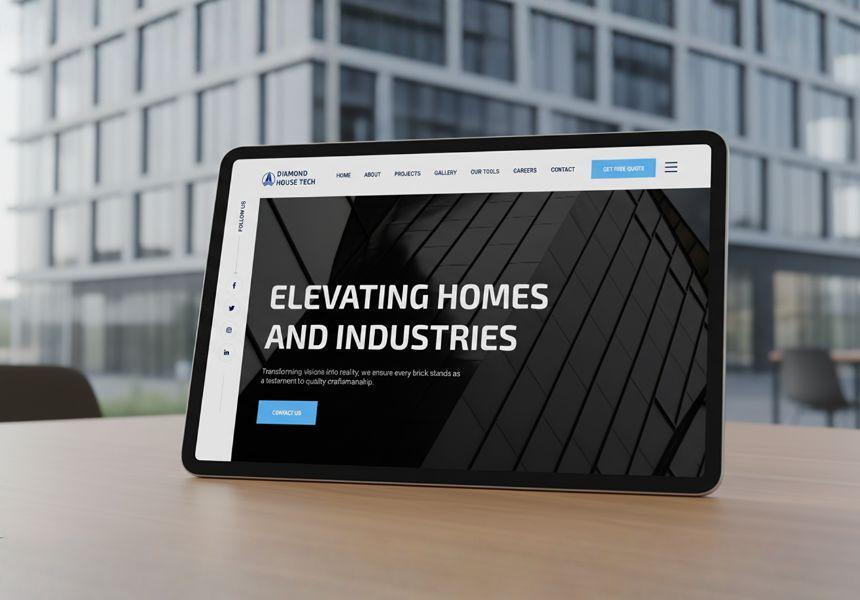Dhtech - Contracting & Building Website