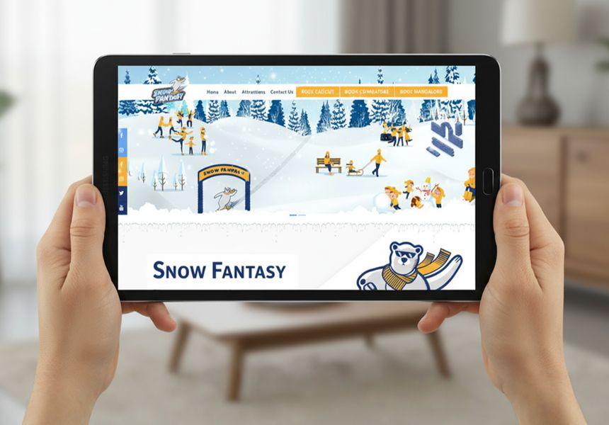 Snow Fantasy - Entertainment Website